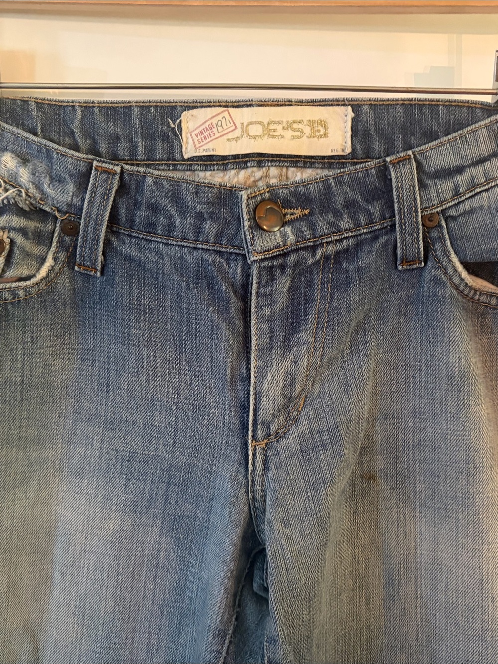 Joe's Jeans Women's Light Blue Distressed Boyfriend Jeans